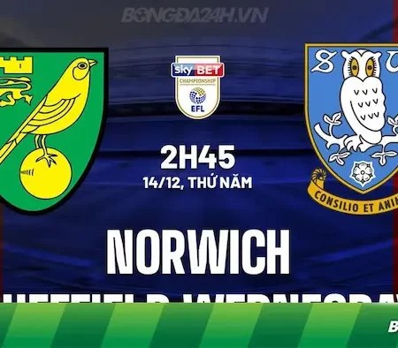 Kèo Dự đoán Sheffield Wednesday Vs Norwich City